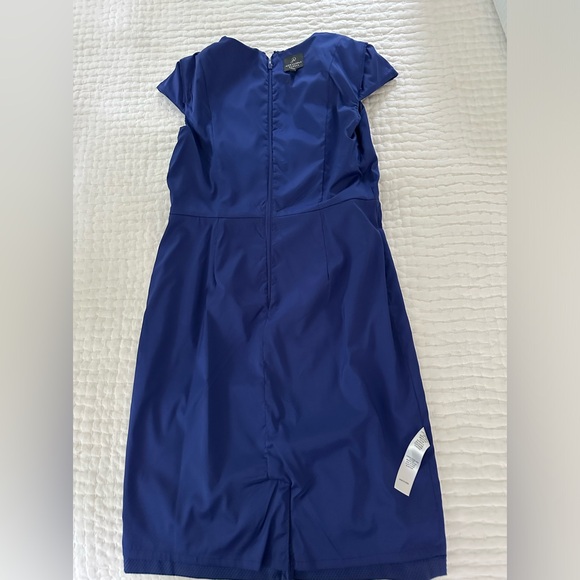 Adrianna Papell Blue Dress NWT Cocktail S12 New w Tags attached - Picture 16 of 16